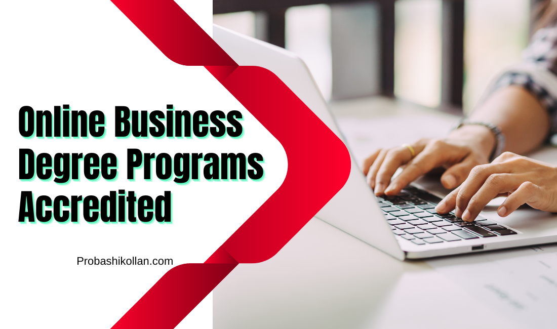 Online Business Degree Programs Accredited